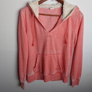 Roxy peach pull over